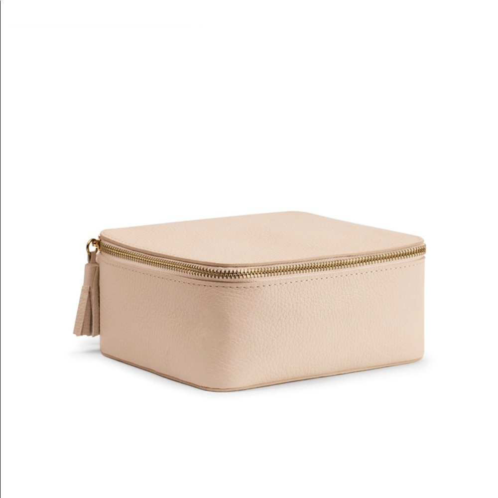 Brand new Cuyana Jewelry Box - monogrammed KEH